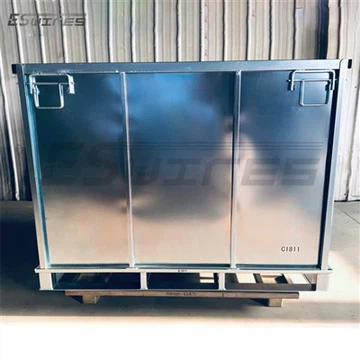 IBC plegable metàl·lic