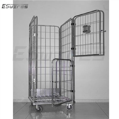 Carro d'emmagatzematge per a bugaderia