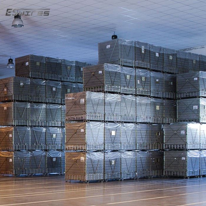 Foldable PET Preforms Storage Cages