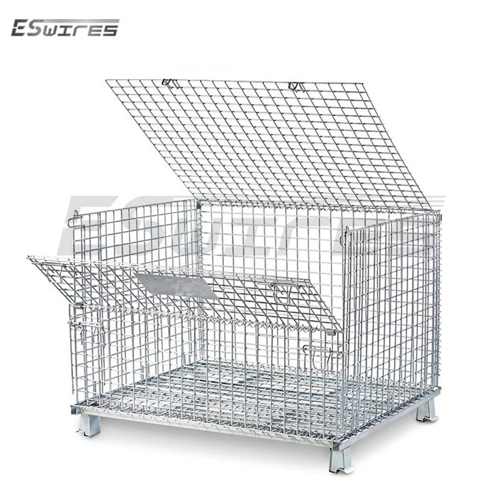 Wire Mesh Bulk Collapsible Containers
